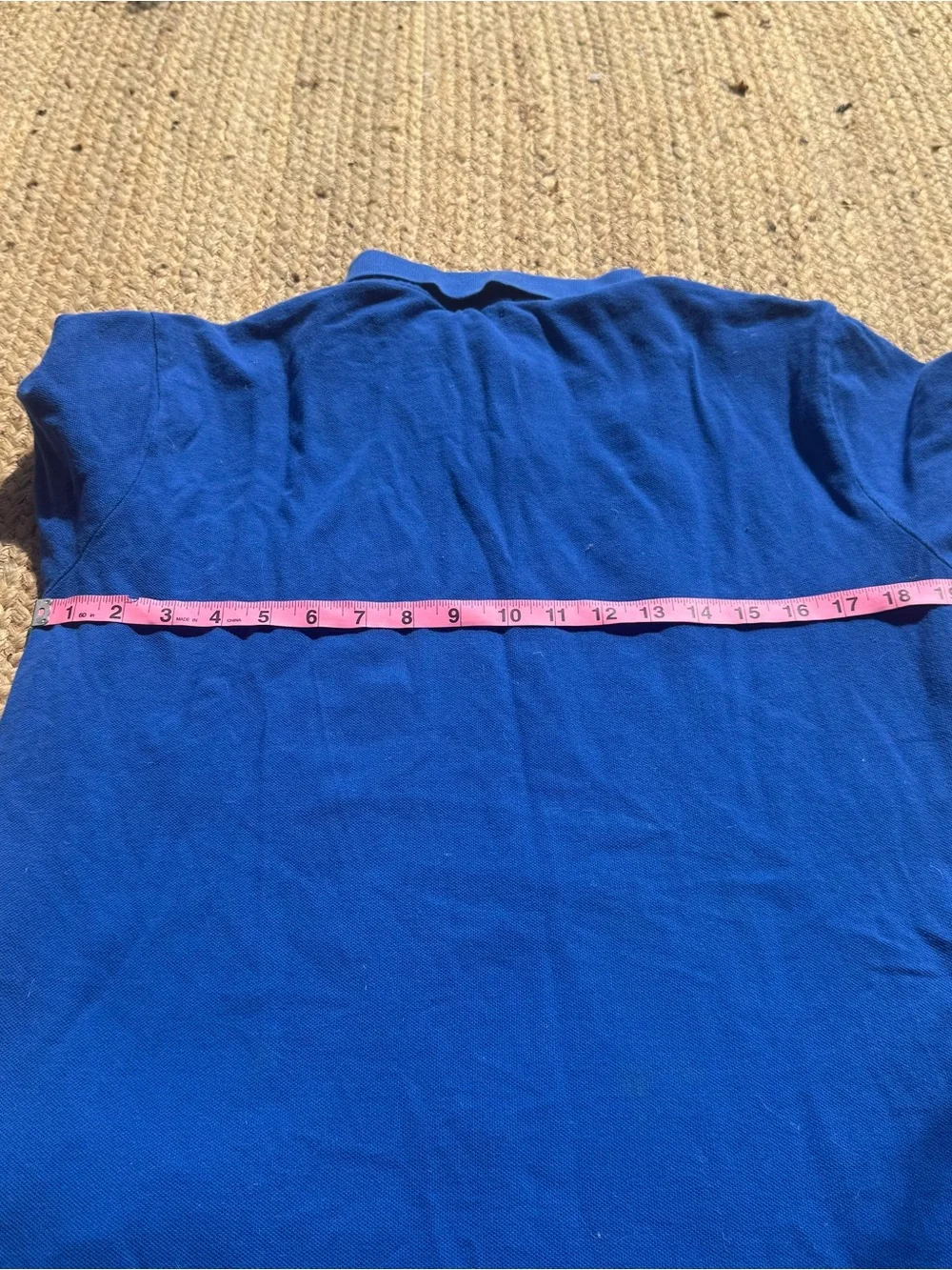 Polo Ralph Lauren Mens Custom Slim Fit Polo Shirt Blue Large Preppy Classic Golf